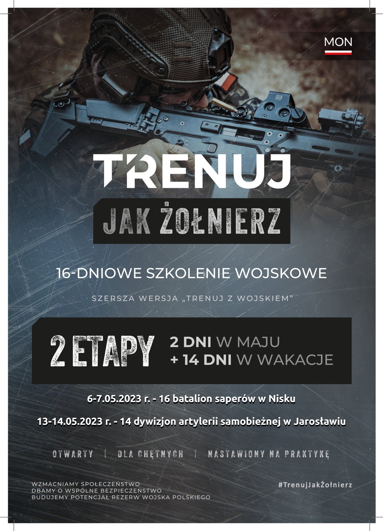 plakatTrenujJakZolnierz1