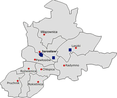 Lokalizacja obszarów Specjalnej Strefy Ekonomicznej
