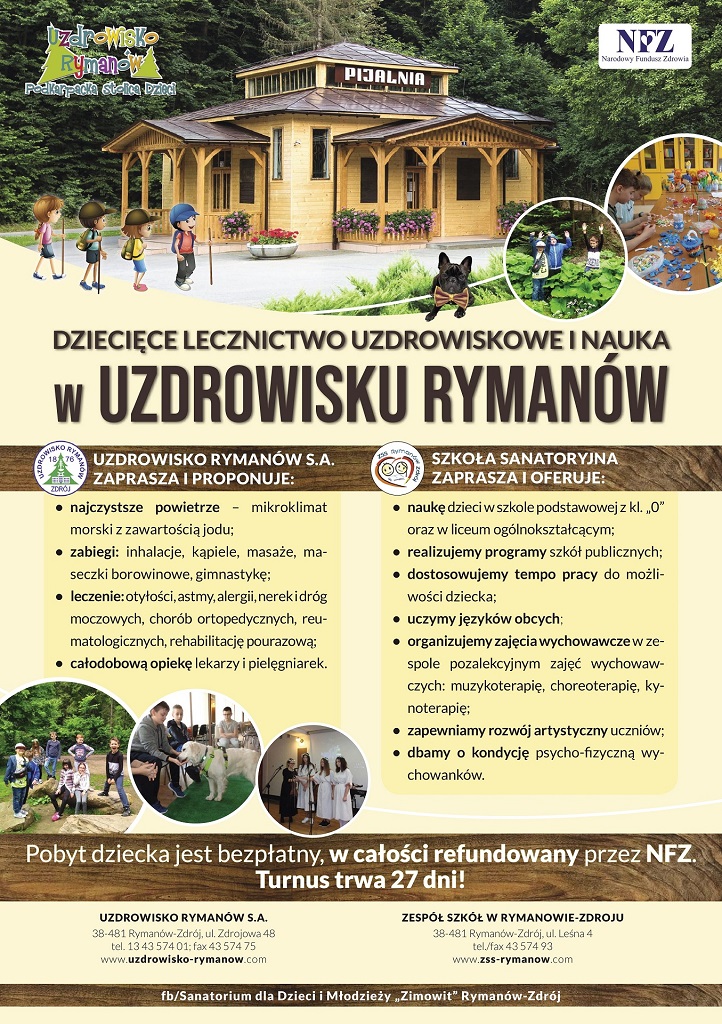 uzdrowisko rymanów plakat 1