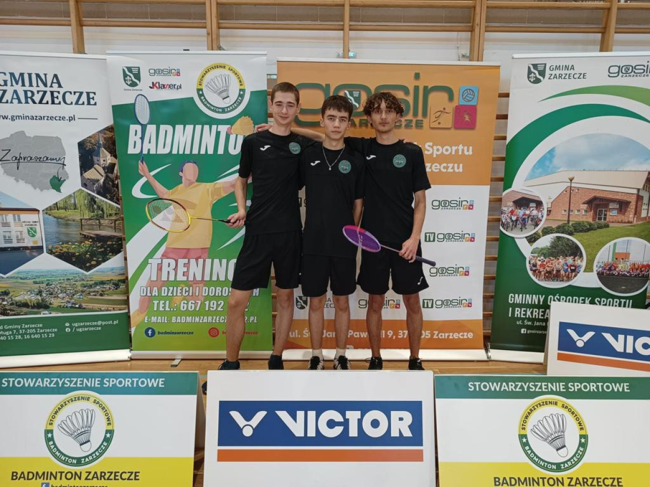 III miejsce drużyny Witkowskiego w Półfinale Wojewódzkim w Batmintonie Chłopców!